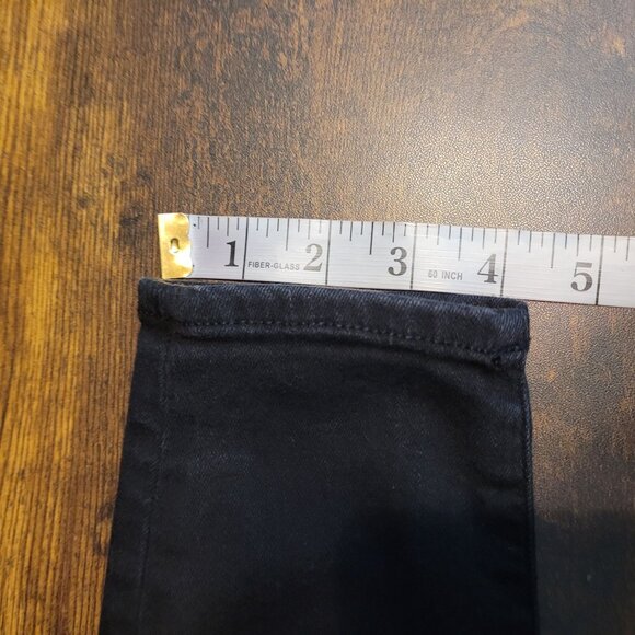 American Eagle Jean 4 S Jegging Curvy Highest Rise Next Level Stretch Black Wash - Picture 11 of 12